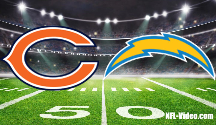 Chicago Bears vs Los Angeles Chargers Full Game Replay 2023 NFL Week 8