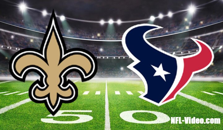 New Orleans Saints vs Houston Texans Full Game Replay 2023 NFL Week 6