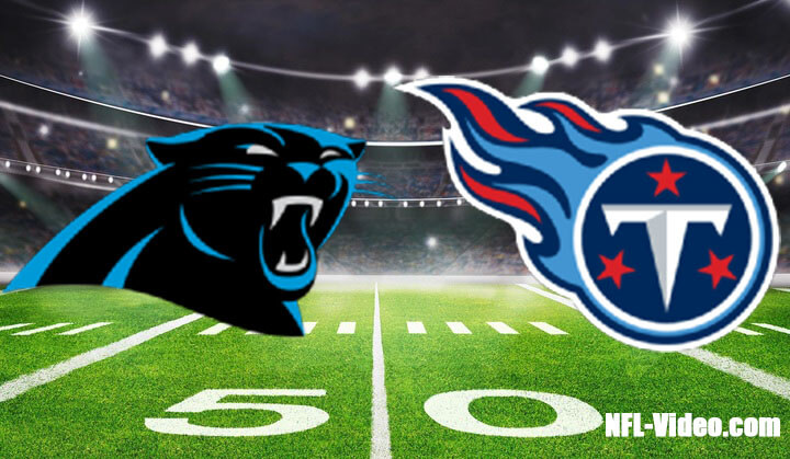 Carolina Panthers vs Tennessee Titans Full Game Replay 2023 NFL Week 12