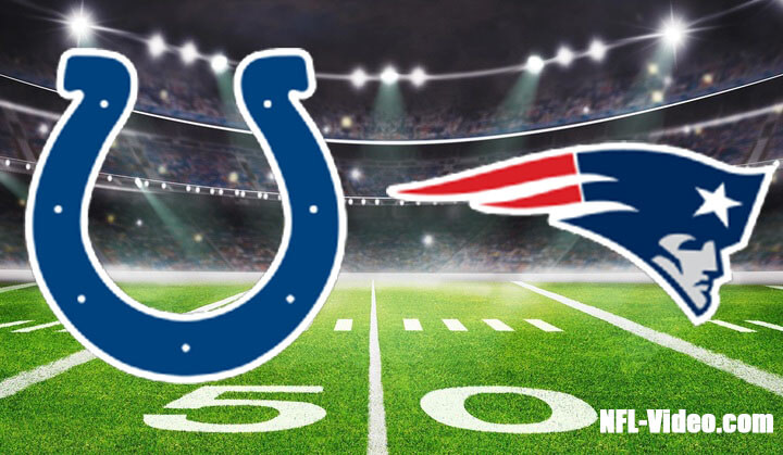 Indianapolis Colts vs New England Patriots Full Game Replay 2023 NFL Week 10