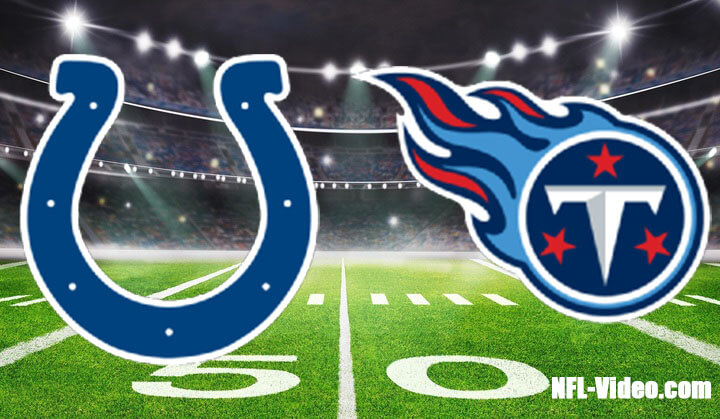 Indianapolis Colts vs Tennessee Titans Full Game Replay 2023 NFL Week 13