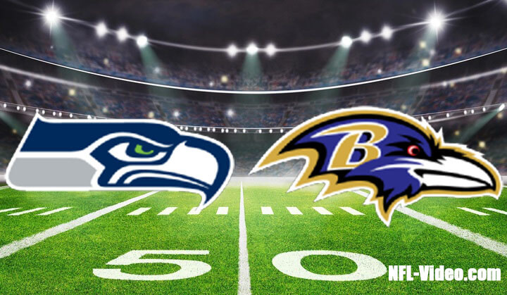 Seattle Seahawks vs Baltimore Ravens Full Game Replay 2023 NFL Week 9