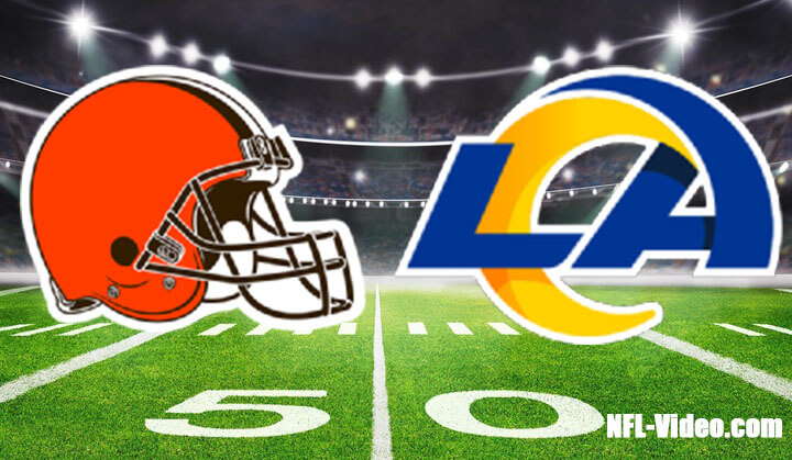 Cleveland Browns vs Los Angeles Rams Full Game Replay 2023 NFL Week 13
