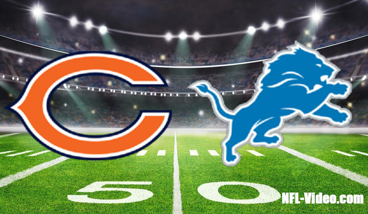 Chicago Bears vs Detroit Lions Full Game Replay 2023 NFL Week 11