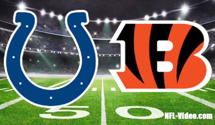 Indianapolis Colts vs Cincinnati Bengals Full Game Replay 2023 NFL Week 14
