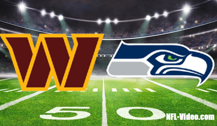 Washington Commanders vs Seattle Seahawks Full Game Replay 2023 NFL Week 10