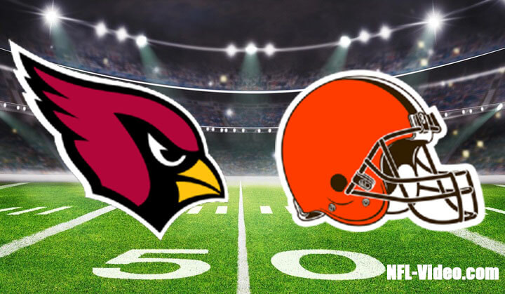 Arizona Cardinals vs Cleveland Browns Full Game Replay 2023 NFL Week 9