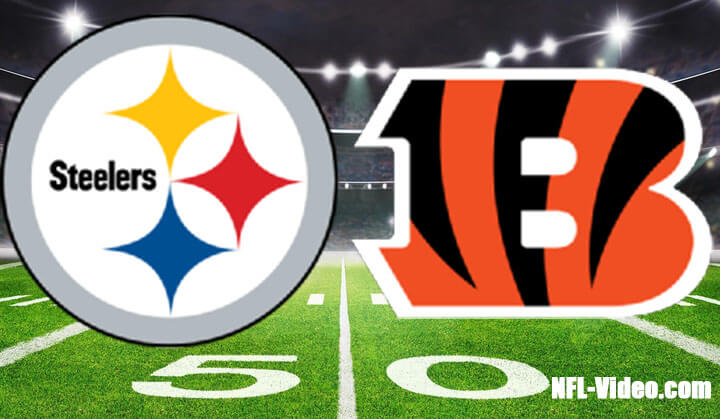 Pittsburgh Steelers vs Cincinnati Bengals Full Game Replay 2023 NFL Week 12