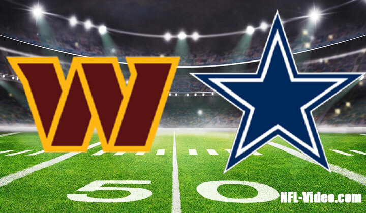 Washington Commanders vs Dallas Cowboys Full Game Replay 2023 NFL Week 12