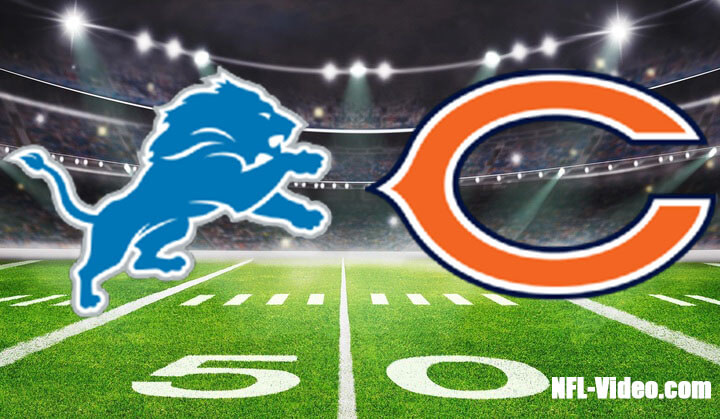 Detroit Lions vs Chicago Bears Full Game Replay 2023 NFL Week 14