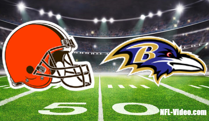 Cleveland Browns vs Baltimore Ravens Full Game Replay 2023 NFL Week 10