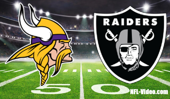 Minnesota Vikings vs Las Vegas Raiders Full Game Replay 2023 NFL Week 14