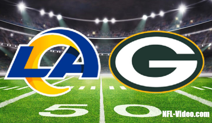 Los Angeles Rams vs Green Bay Packers Full Game Replay 2023 NFL Week 9