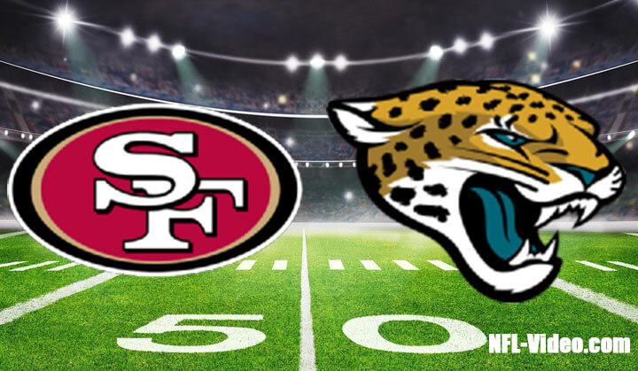 San Francisco 49ers vs Jacksonville Jaguars Full Game Replay 2023 NFL Week 10