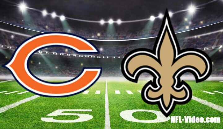 Chicago Bears vs New Orleans Saints Full Game Replay 2023 NFL Week 9