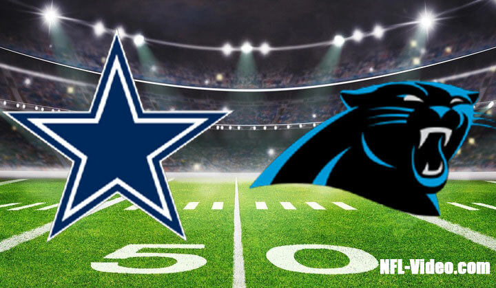 Dallas Cowboys vs Carolina Panthers Full Game Replay 2023 NFL Week 11