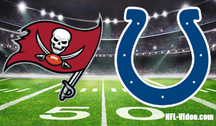 Tampa Bay Buccaneers vs Indianapolis Colts Full Game Replay 2023 NFL Week 12