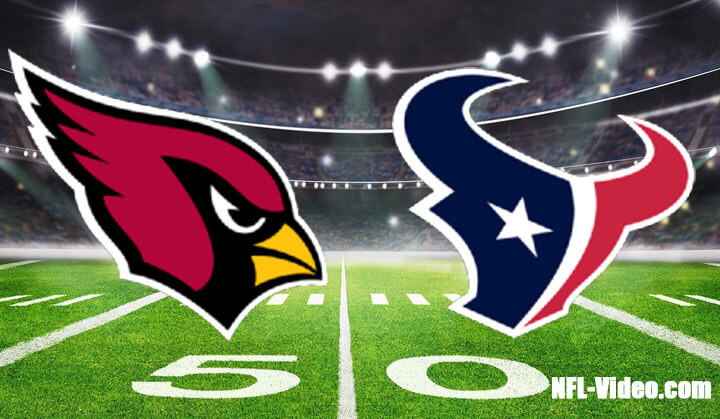 Arizona Cardinals vs Houston Texans Full Game Replay 2023 NFL Week 11