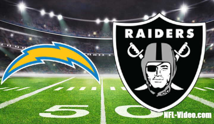 Los Angeles Chargers vs Las Vegas Raiders Full Game Replay 2023 NFL Week 15