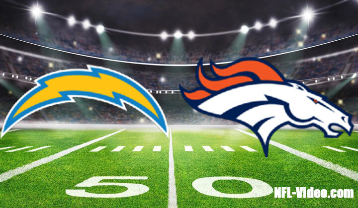 Los Angeles Chargers vs Denver Broncos Full Game Replay 2023 NFL Week 17