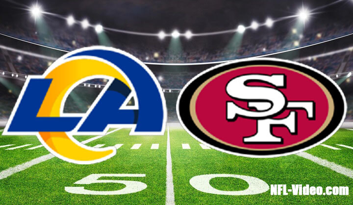 Los Angeles Rams vs San Francisco 49ers Full Game Replay 2023 NFL Week 18