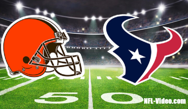 Cleveland Browns vs Houston Texans Full Game Replay 2023 NFL Wild Card