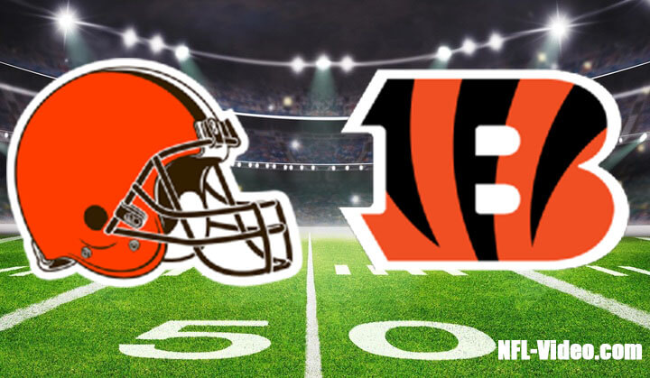 Cleveland Browns vs Cincinnati Bengals Full Game Replay 2023 NFL Week 18