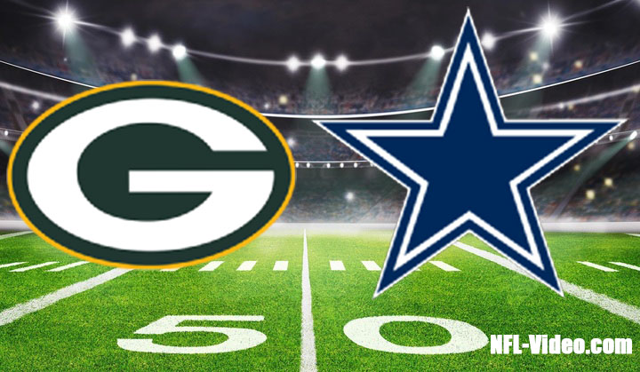 Green Bay Packers vs Dallas Cowboys Full Game Replay 2023 NFL Wild Card