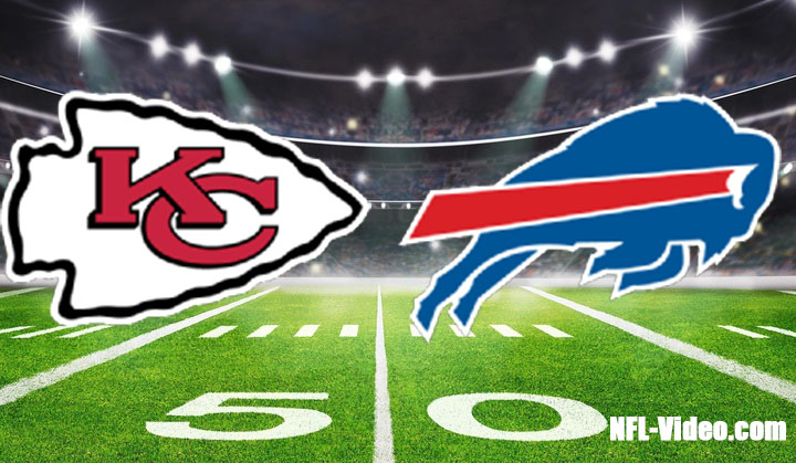 Kansas City Chiefs vs Buffalo Bills Full Game Replay 2024 NFL Divisional Round