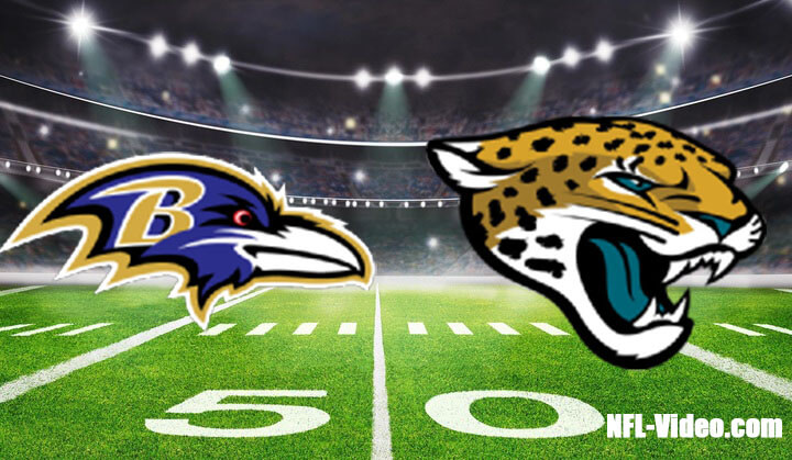 Baltimore Ravens vs Jacksonville Jaguars Full Game Replay 2023 NFL Week 15