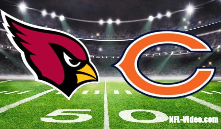Arizona Cardinals vs Chicago Bears Full Game Replay 2023 NFL Week 16