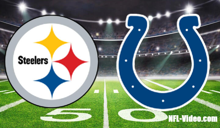Pittsburgh Steelers vs Indianapolis Colts Full Game Replay 2023 NFL Week 15