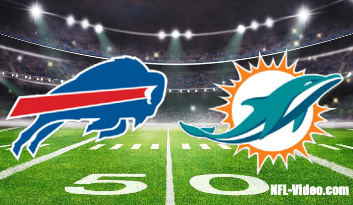 Buffalo Bills vs Miami Dolphins Full Game Replay 2023 NFL Week 18