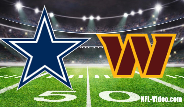 Dallas Cowboys vs Washington Commanders Full Game Replay 2023 NFL Week 18