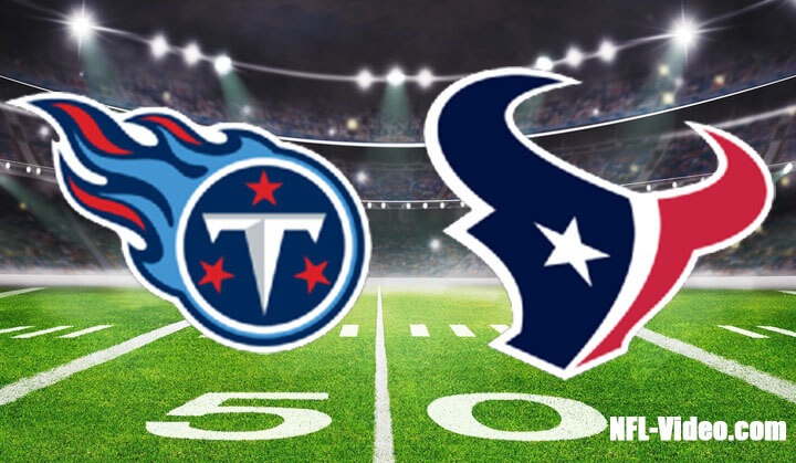 Tennessee Titans vs Houston Texans Full Game Replay 2023 NFL Week 17