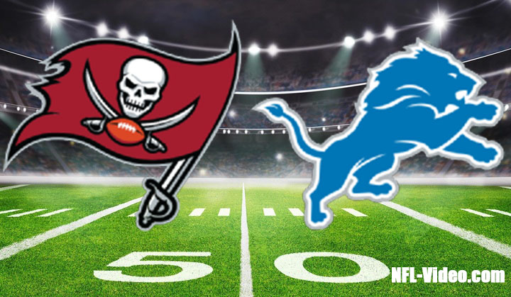 Tampa Bay Buccaneers vs Detroit Lions Full Game Replay 2024 NFL Divisional Round