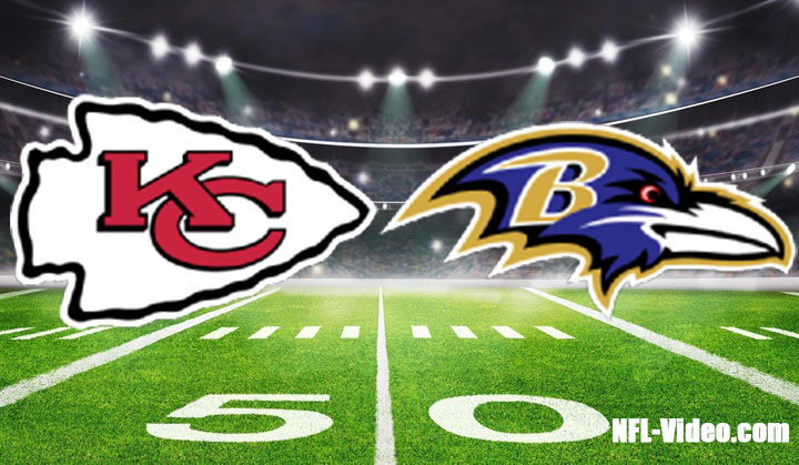 Kansas City Chiefs vs Baltimore Ravens Full Game Replay 2024 AFC Championship
