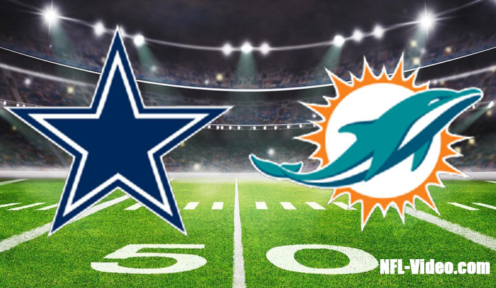 Dallas Cowboys vs Miami Dolphins Full Game Replay 2023 NFL Week 16