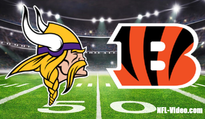 Minnesota Vikings vs Cincinnati Bengals Full Game Replay 2023 NFL Week 15