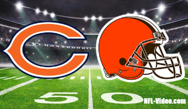 Chicago Bears vs Cleveland Browns Full Game Replay 2023 NFL Week 15