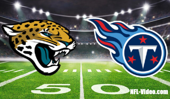 Jacksonville Jaguars vs Tennessee Titans Full Game Replay 2023 NFL Week 18