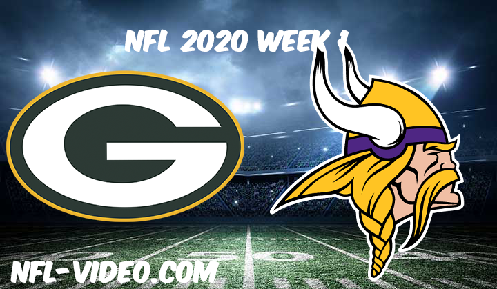 Green Bay Packers vs Minnesota Vikings Full Game & Highlights NFL 2020 Week 1