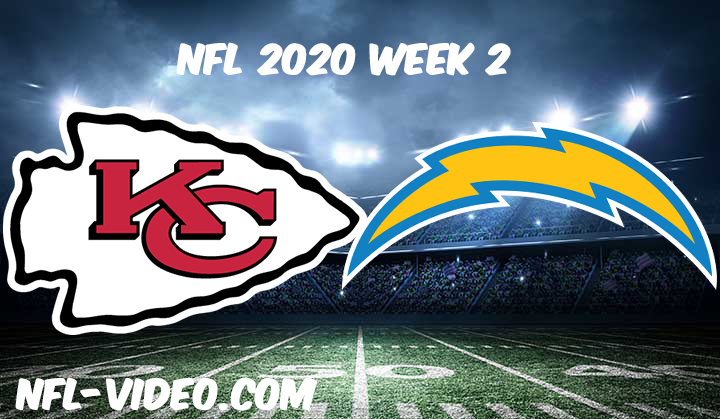 Kansas City Chiefs vs Los Angeles Chargers Full Game & Highlights NFL 2020 Week 2