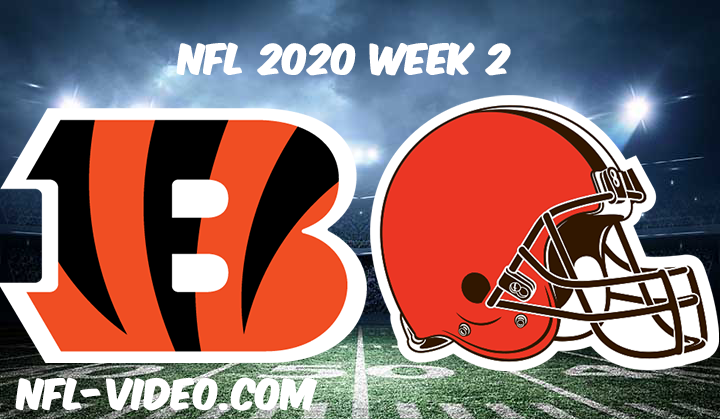 Cincinnati Bengals vs Cleveland Browns Full Game & Highlights NFL 2020 Week 2