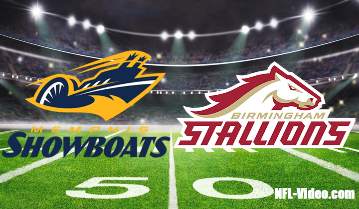 Memphis Showboats vs Birmingham Stallions April 25, 2025 UFL Full Game Replay NFL Full Game