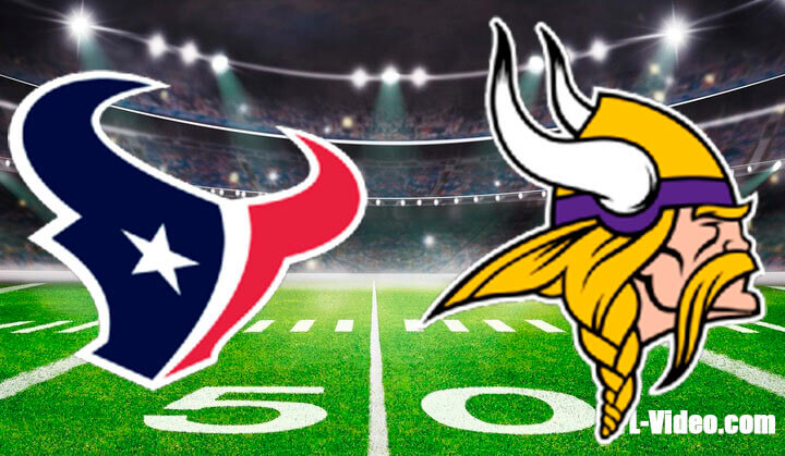 Houston Texans vs Minnesota Vikings Full Game Replay August 9, 2025 NFL Preseason NFL Full Game