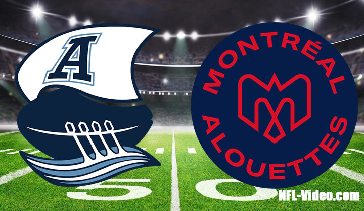 Toronto Argonauts vs Montreal Alouettes July 17, 2025 CFL Full Game Replay Toronto Argonauts vs Montreal Alouettes July 17, 2025 CFL Full Game Replay