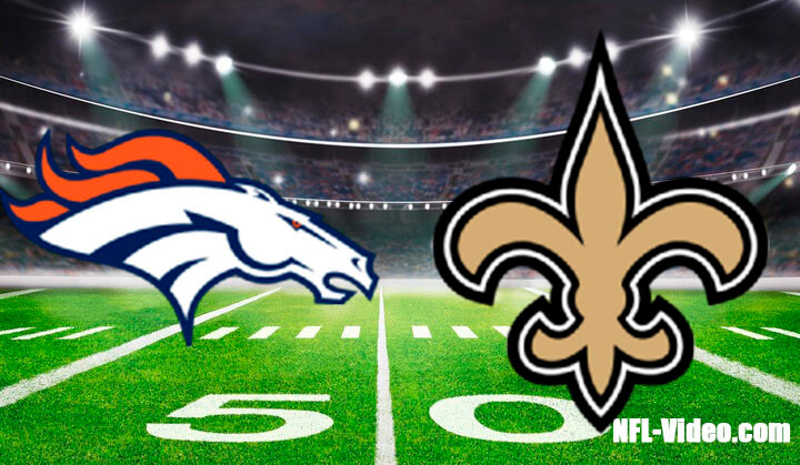 Denver Broncos vs New Orleans Saints Full Game Replay August 23, 2025 NFL Preseason NFL Full Game