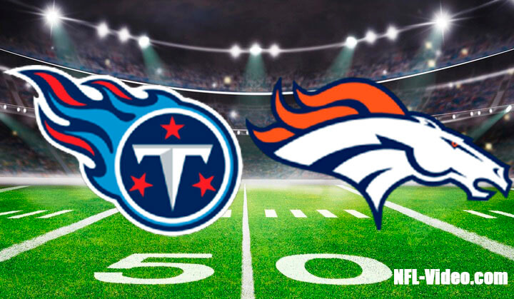Tennessee Titans vs Denver Broncos Full Game Replay September 7, 2025 NFL Week 1 NFL Full Game