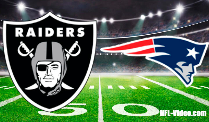 Las Vegas Raiders vs New England Patriots Full Game Replay September 7, 2025 NFL Week 1 NFL Full Game